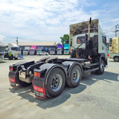 สิบล้อหัวลาก ISUZU GXZ 360แรง ปี 60 สวยมากๆ คัสซีGT ไอดีทอง