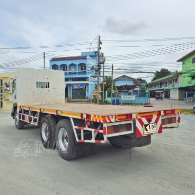 สิบล้อพื้นเรียบ ISUZU FVM 240 แรงม้า ปี 55