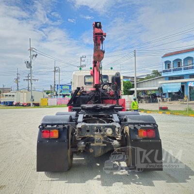 สิบล้อหัวลากติดเครน HINO VICTOR 500 344 แรงม้า ปี 62