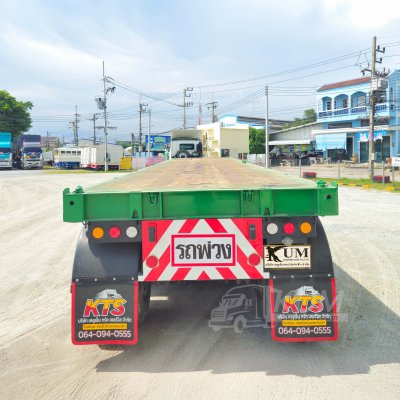 หางพื้นเรียบ สามเพลา อู่ RCK ปี 60