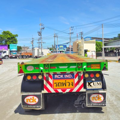 หางพื้นเรียบ สามเพลา อู่ RCK ปี 66