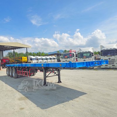 หางพื้นเรียบ สามเพลา อู่ RCK ปี 61