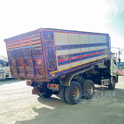 สิบล้อดั๊มพ์ HINO FM 344 แรงม้า ปี 60