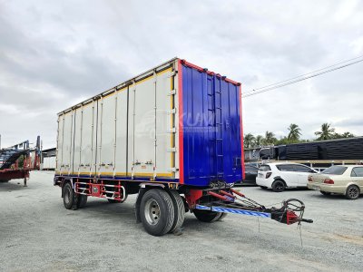 หางตู้สิบบาน สองเพลา ปี 64 อู่ BBC