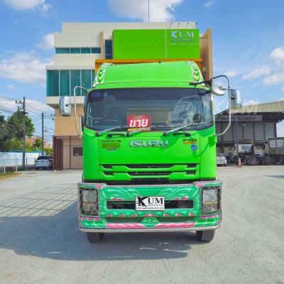 สิบล้อคอก ISUZU FVM 240 แรง ปี 2560