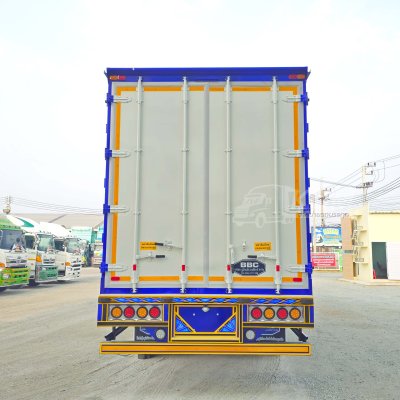 สิบล้อตู้ ISUZU FVM 240 แรง ปี 2560