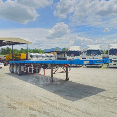 หางพื้นสวยๆ หางพื้นเรียบ สามเพลา อู่ Wafa ปี 65