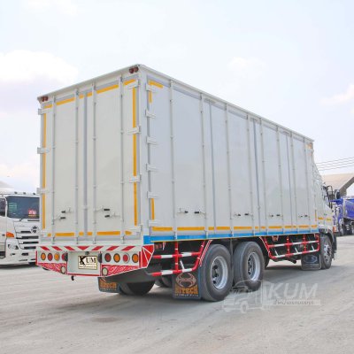 สิบล้อตู้สิบบาน HINO FL8J 260 แรง ปี 2561