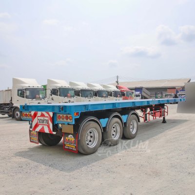 หางพื้นเรียบ สามเพลา อู่สหะกิจ ปี 2561