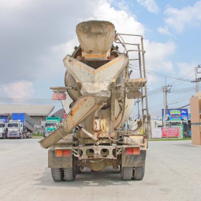 สิบล้อโม่ปูน HINO FM1A 330 แรง ปี 2555