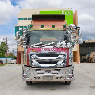 หกล้อดั้มพ์ ISUZU FTR 240 แรง ปี 2565 + หางดั้มพ์ สองเพลา อู่เดอะฟินิกซ์ ปี 2565