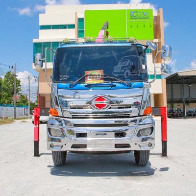 สิบล้อเครน Unic HINO FG8J 240 แรง ปี 2559