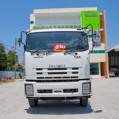 สิบล้อดั้มพ์ ISUZU FXZ 360 แรง ปี 2557