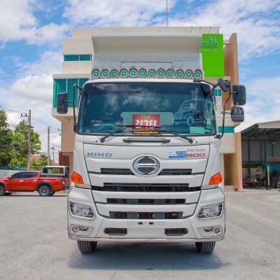 สิบล้อดั้มพ์ HINO FM1A 344 แรง ปี 65 + หางดั้มพ์ สามเพลา อู่เดอะฟินิกซ์ ปี 65