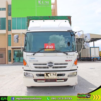 หกล้อตู้สิบบาน HINO QDR 500 212 แรงม้า ปี 56 จองด่วน