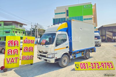 สี่ล้อตู้ HINO XZU 136 แรง ปี 2563