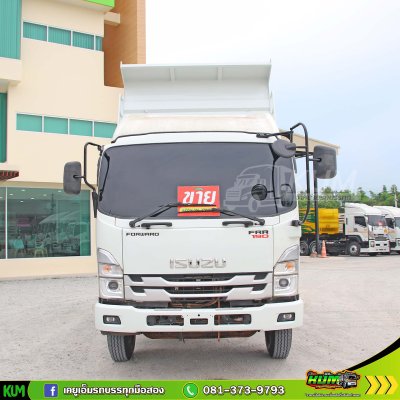 หกล้อดั้มพ์ ISUZU FRR 190 แรงม้า ปี 65 ไมล์น้อย