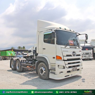ผ่อน ลด ดอก สิบล้อหัวลาก HINO VICTOR 500 344 แรงม้า ปี 60