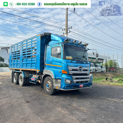สิบล้อดั้มพ์เกษตร Hino Victor 344 ปี 65