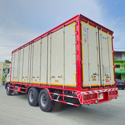สิบล้อตู้สิบบาน HINO FM8J 240 แรงม้า ปี 64