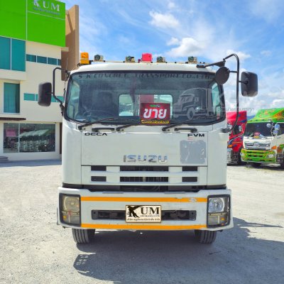 สิบล้อเครน ISUZU FVM 240 แรงม้า ปี 56 เครน UNIC 5 ตัน 5 ปลอก ‼สภาพดี Sาคาโคตรถูก