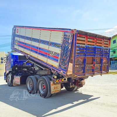 สิบล้อดั๊มพ์ HINO FM 344 แรงม้า ปี 60