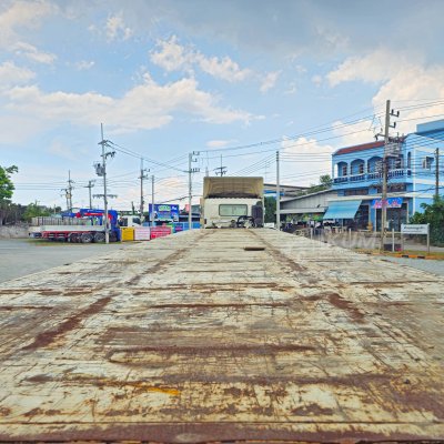 หางพื้นเรียบ สามเพลา อู่สามมิตร ปี 64