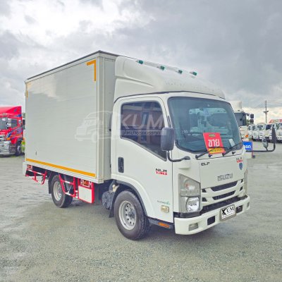 สี่ล้อตู้ ISUZU NLR 130 แรงม้า ปี 60 ราคาเบาๆ