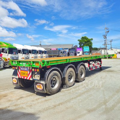 หางพื้นเรียบ สามเพลา อู่ RCK ปี 66