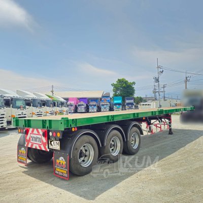 หางพื้นเรียบ สามเพลา อู่ RCK ปี 60