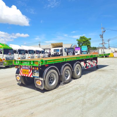 หางพื้นเรียบ สามเพลา อู่ RCK ปี 66