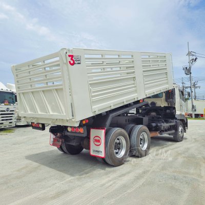 HINO FM1A 344 แรงม้า ปี 66 กระบะสามมิตรแท้