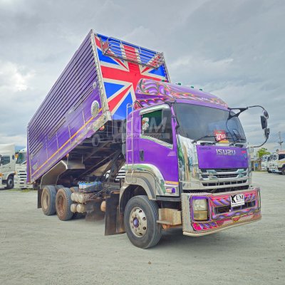 สิบล้อดั้มพ์ ISUZU FXZ 360 แรง ปี 54