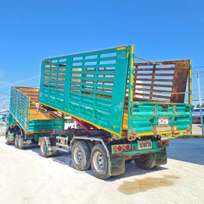 สิบล้อดั้มพ์ ISUZU FXZ ปี 66 + หางดั้มพ์ สามเพลา อู่พีพีเอ็นเจเนริ่ง ทรัค ปี 66