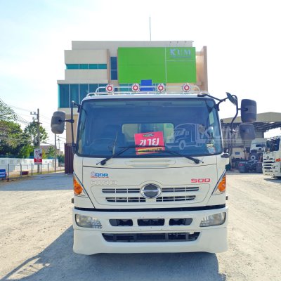 หกล้อเครน HINO FG 212 แรง เครน ธานาโน่ 8 ตัน 3 ปลอก ปี 2556