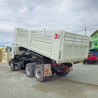 สิบล้อดั้มพ์ HINO FM1A 344 แรง ปี 2560