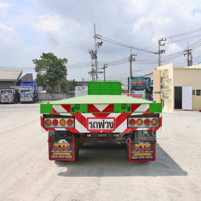 หางพื้นเรียบ สามเพลา อู่ส.สมบัติ ปี 2561