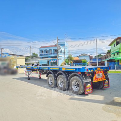 หางพื้นเรียบ สามเพลา WAFA ปี 2565