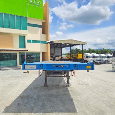 หางพื้นสวยๆ หางพื้นเรียบ สามเพลา อู่ Wafa ปี 65