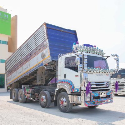 สิบสองล้อดั้มพ์ ISUZU FYH 360 แรง ปี 2556