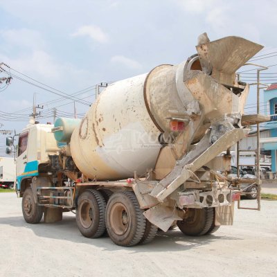 สิบล้อโม่ปูน HINO FM1A 330 แรง ปี 2555
