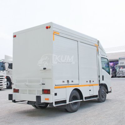 ‼️ดอกเบี้ย พิเศษ 0.25% ต่อเดือน‼️หกล้อตู้ Food Truck ISUZU NMR 130 แรง ปี 2558