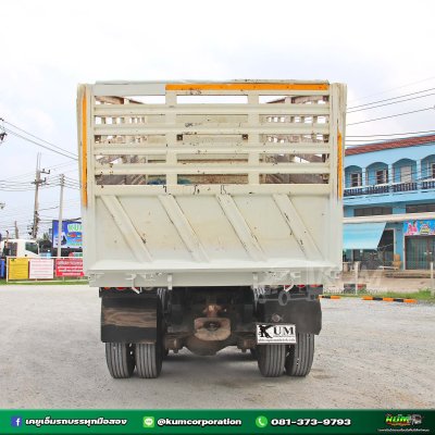 สิบล้อดั้มพ์ ISUZU FXZ 360 แรงม้า ปี 66 รถปีใหม่ กระบะสามมิตร