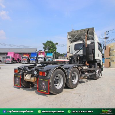 สิบล้อหัวลาก ISUZU GXZ 360 แรงม้า ปี 61 เข้าใหม่
