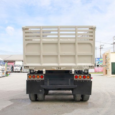 สิบล้อดั้มพ์ HINO 344 แรง ปี 56 + หางดั้มพ์ สามเพลา อู่สหกิจ ปี 56