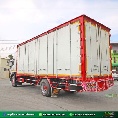 หกล้อตู้สิบบาน ISUZU FTR 240 แรงม้า ปี 65 เข้าใหม่ล่าสุด