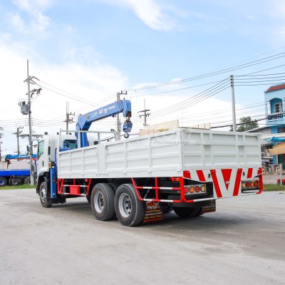 สิบล้อเครน ISUZU FVM 300 แรง ปี 2560