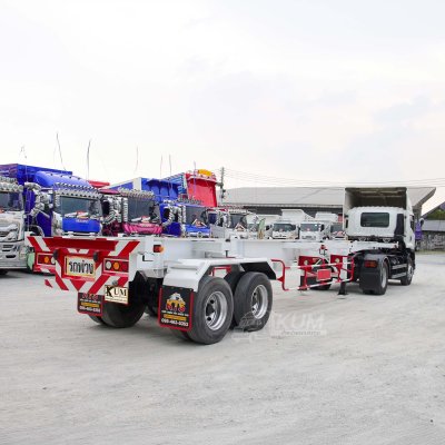 หกล้อหัวลาก ISUZU FTR 240 แรง ปี 2565 + หางก้าง สองเพลา ช.โชคเจริญ ปี 2561