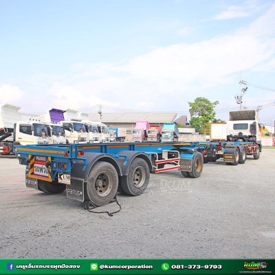 สิบล้อหัวลาก HINO VICTOR 500 344 แรงม้า ปี 66+ พ่วงหางก้าง สามเพลา ปี 66