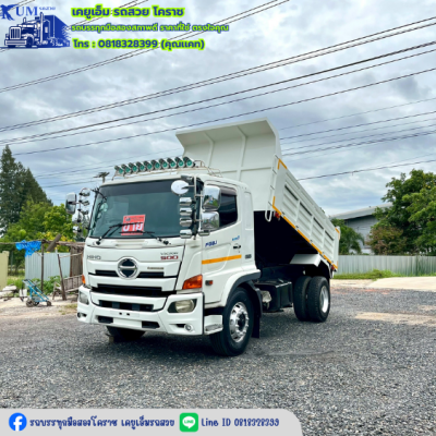 หกล้อดั้มพ์ HINO 260 เเรง รถปี 60